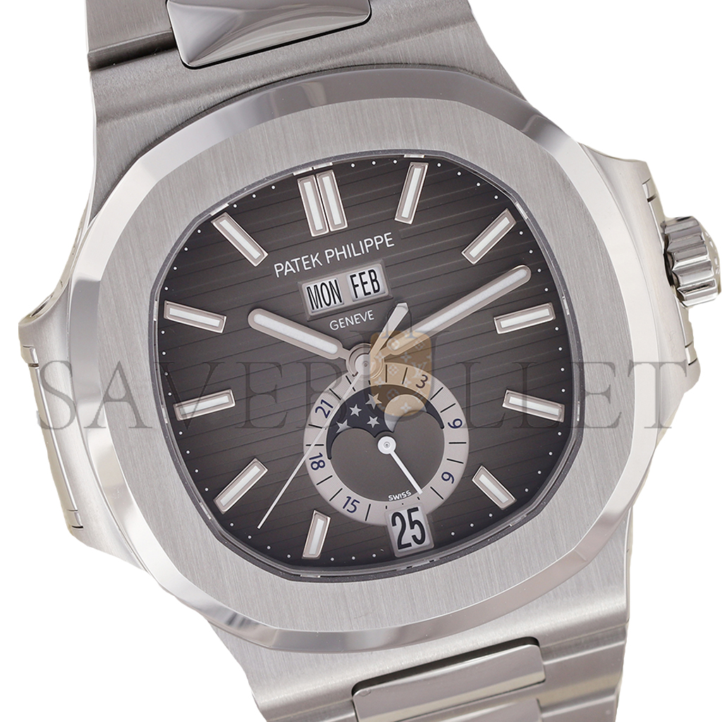 P**ek Ph**ppe nautilus black dial men